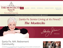 Tablet Screenshot of montecitosantafe.com